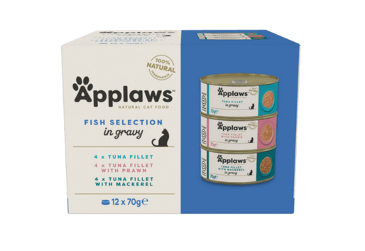 Applaws Cat Adult Fish Selection Multipack In Gravy